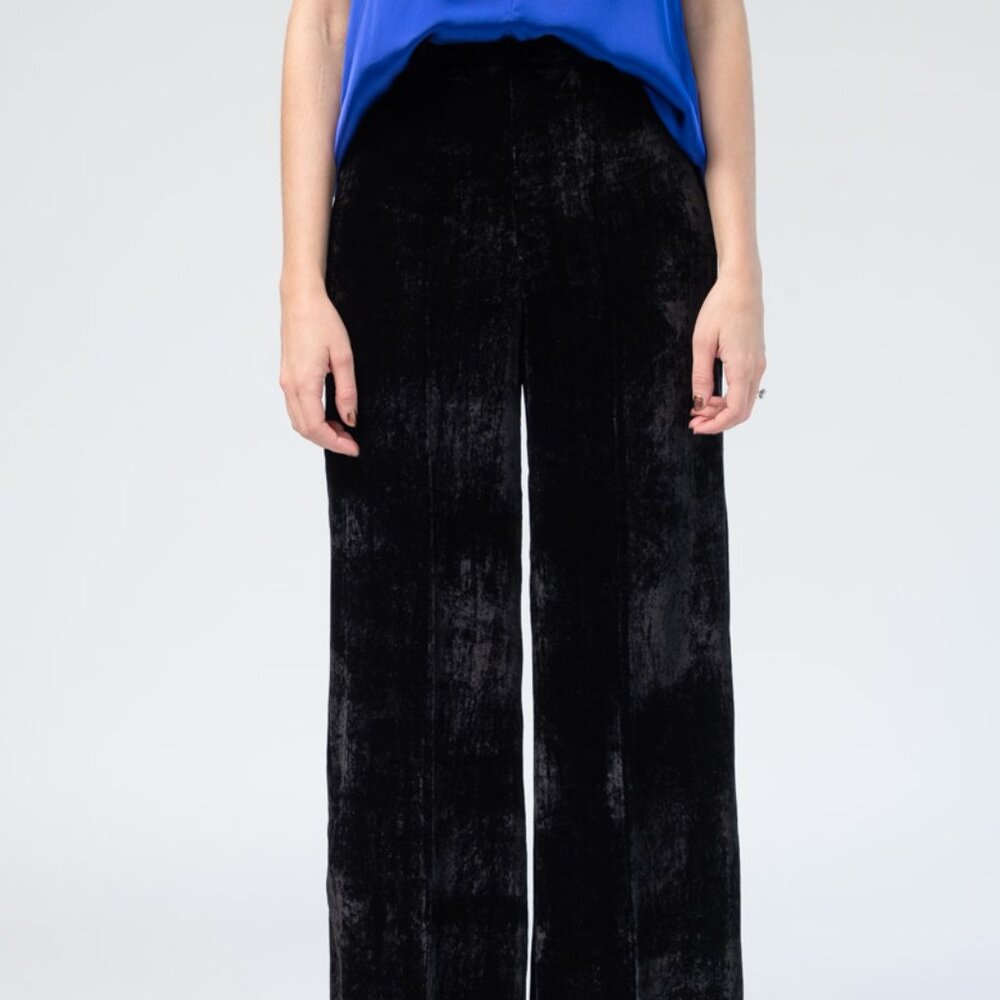 FORTE FORTE Velvet Pant in Black